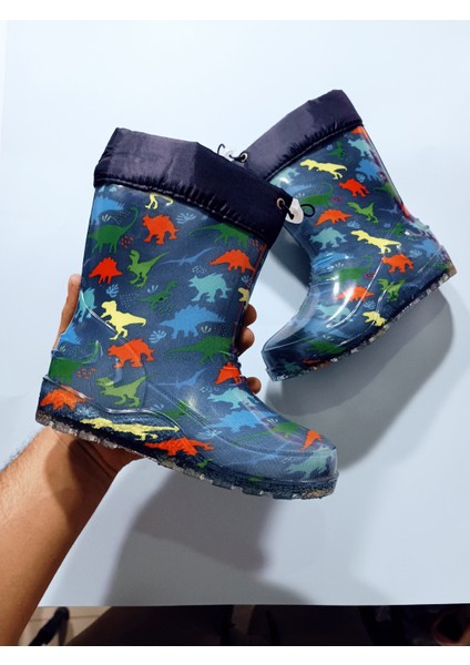 Çocuk Çizme Yağmur ve Kar Botu Soğuk Geçirmez