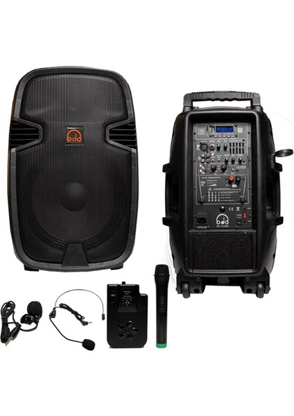 Ca-12 Vhf 12 Inç El Yaka Taşınabilir Ses Sistemi