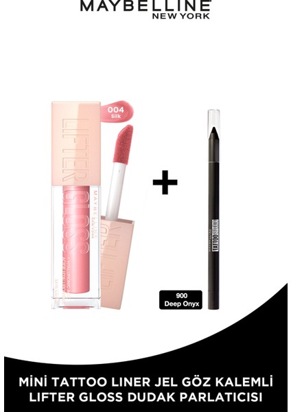Lifter Gloss 004 & Maybelline Mini Tattoo Liner Gel Pencil