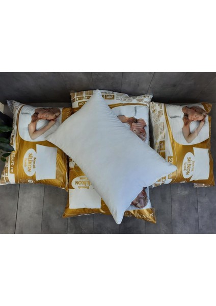 Percale Pamuk Kumaşlı 10 Adet 800 Gr'lık %100 Orjinal Silikon Yastık modelleri
