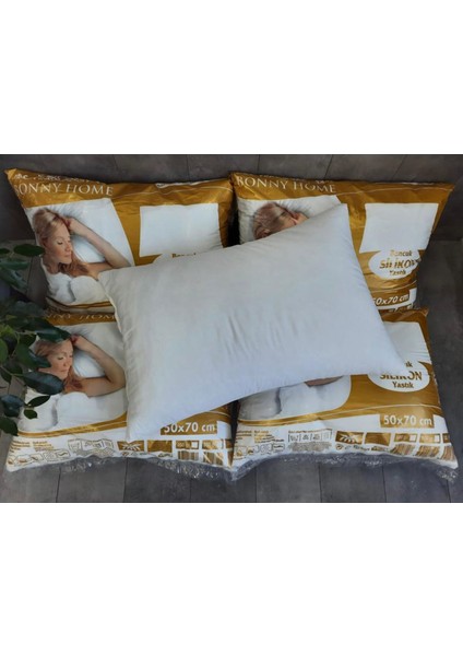 Percale Pamuk Kumaşlı 10 Adet 800 Gr'lık %100 Orjinal Silikon Yastık fırsatları