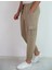 Jogger Pamuklu Standart Fit Normal Kesim Kargo Cepli Eşofman Altı 3
