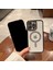 iPhone 15 Pro Max Kılıf Parlak Taşlı Simli Magsafe Özellikli Kamera Korumalı Esnek Silikon Joke Case 4