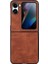 Oppo Find N2 Flip Için Darbeye Dayanıklı Telefon Kılıfı - Kahverengi (Yurt Dışından) 1