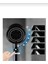 5 Fonksiyonlu Tasarruflu Duş Başlığı Turbo Fan Siyah Duş Başlığı 1