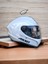 Axxıs Draken Nardo Gri. ''2 Vizörlü'' + ''sticker'' Hediyeli, Mat Motosiklet Kapali Kask 3
