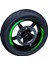 Floresan Yeşil Moto Gp Iç Jant Şeridi Sticker Çınar Extreme 2
