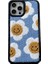 Sevimli Çiçek Havlu Nakış Çiçek Kılıf iPhone ile Uyumlu 13PROMAX Gülen Yüz Desen Kış Yumuşak Darbeye Dayanıklı Arka Kapak iPhone 13PRO Max 6.7''(Ayçiçeği) (Yurt Dışından) 1