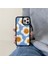 Sevimli Çiçek Havlu Nakış Çiçek Kılıf iPhone ile Uyumlu 13PROMAX Gülen Yüz Desen Kış Yumuşak Darbeye Dayanıklı Arka Kapak iPhone 13PRO Max 6.7''(Ayçiçeği) (Yurt Dışından) 2