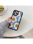 Sevimli Çiçek Havlu Nakış Çiçek Kılıf iPhone ile Uyumlu 13PROMAX Gülen Yüz Desen Kış Yumuşak Darbeye Dayanıklı Arka Kapak iPhone 13PRO Max 6.7''(Ayçiçeği) (Yurt Dışından) 5