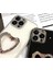 iPhone 12 Pro Max ile Uyumlu Kızlar Için Kılıf Kadın Sevimli Glitter Rhinestones Kaplama Kılıf ve Kalp Katlama Standı Tutacağı Sert Pc Geri iPhone 12 Pro Max 6.7" Için Yumuşak Tpu (Yurt Dışından) 3