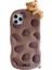 iPhone 13MINI ile Uyumlu Kılıf , Şirin Kolyeli Yumuşak Silikon Tamponlu Yaratıcı Eğlenceli 3D Karikatür Kurabiye Tasarımı Darbeye Dayanıklı Koruyucu Kılıf ( Cookies Bear, iPhone 13 (Yurt Dışından) 1