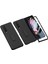 Samsung Galaxy Z Için Katlama 3 Kılıf, Ince Çanta Kılıfı ve Film Hepsi Bir Arada Manyetik Standlı Kılıf (Siyah) (Yurt Dışından) 1