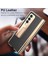 For Compatible With Samsung Galaxy Z Fold 3 Shockproof Hinge Protection Hd Tempered Glass Screen Protector Pu Leather Hard Pc Frame Full Coverage Cover With S Pen Stand Z Fold 3 - (Yurt Dışından) 3