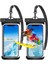 Syncwire Su Geçirmez Telefon Kılıfı, 2 Paket Ipx8 Evrensel Su Geçirmez Kılıf Sualtı Kuru Çanta iPhone ile Uyumlu 13 12 Pro Max Se2 11 Pro Xr x 8 7 6s Plus Galaxy S21 S10 Note 10 Go (Yurt Dışından) 1