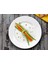 Hitit Arya Klasik Melamin Pasta Tatlı Dondurma Servis Tabağı 6 Parça 19 cm Beyaz 5