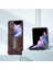 Oppo Find N2 Flip Için Darbeye Dayanıklı Telefon Kılıfı - Kahverengi (Yurt Dışından) 3