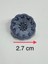 Italyan Model Trençkot, Kaban ve Mont Düğmesi Takımı 4'lü Set Indigo 2,7 cm 3