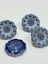 Italyan Model Trençkot, Kaban ve Mont Düğmesi Takımı 4'lü Set Indigo 2,7 cm 5