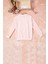 Pembe Dantelli Lale Nakışlı Kız Çocuk Sweatshirt 16769 4