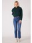 All Terrain Gear Regular Fit Kapüşonlu Yarım Fermuarlı Yeşil Sherpa Sweatshirt 5