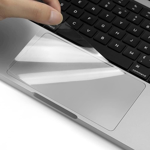 NovStrap Apple MacBook Pro 16 inç M1 M2 M3 A2991 A2485 A2780 A2141 ile Uyumlu Trackpad Koruyucu Film