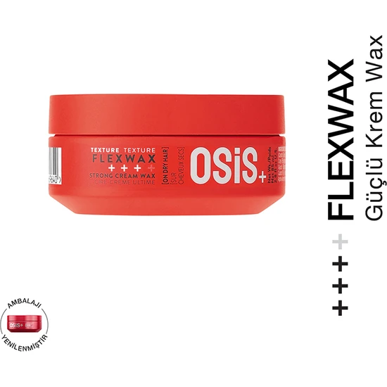 Osis Flexwax Ultra Güçlü Krem Wax 85ml
