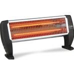 CVS Atrika 1200 W Quartz Çubuklu Elektrikli Isıtıcı – Ev ve Ofis Kullanımına Uygun, Eliptik Sarımlı, Devrilme Emniyetli