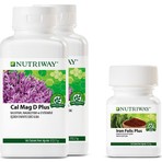 Amway Nutrıway Iron Folic Plus + Cal Mag D Plus x 2