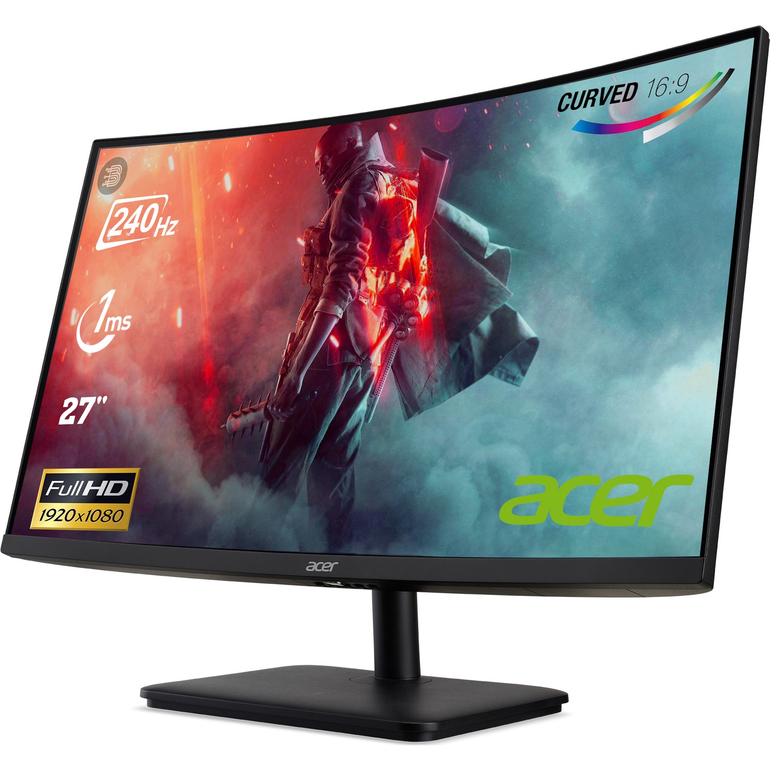 Acer nitro vg252qxbmiipx как включить 240 гц