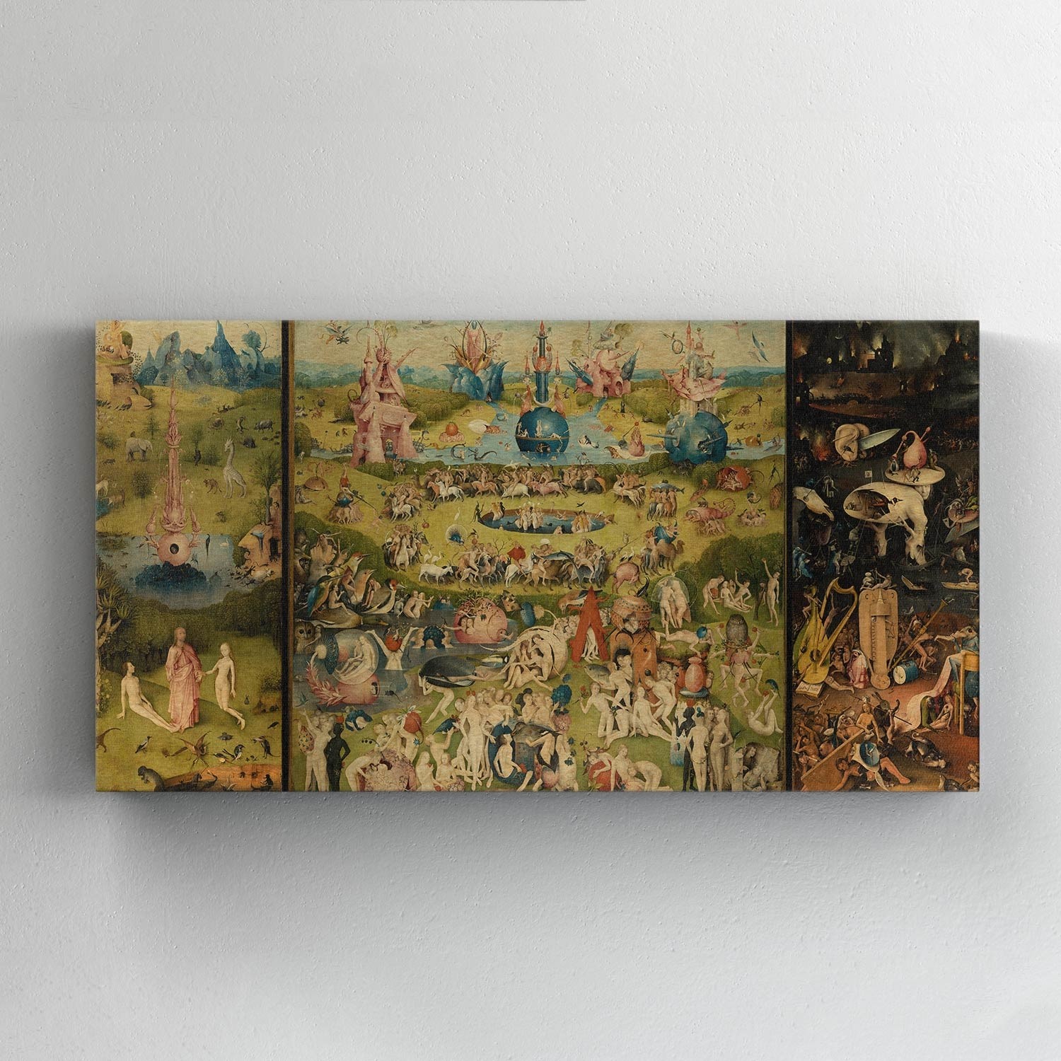 Baskıvar Tablo Dünyevi Zevkler Bahçesi Hieronymus Bosch