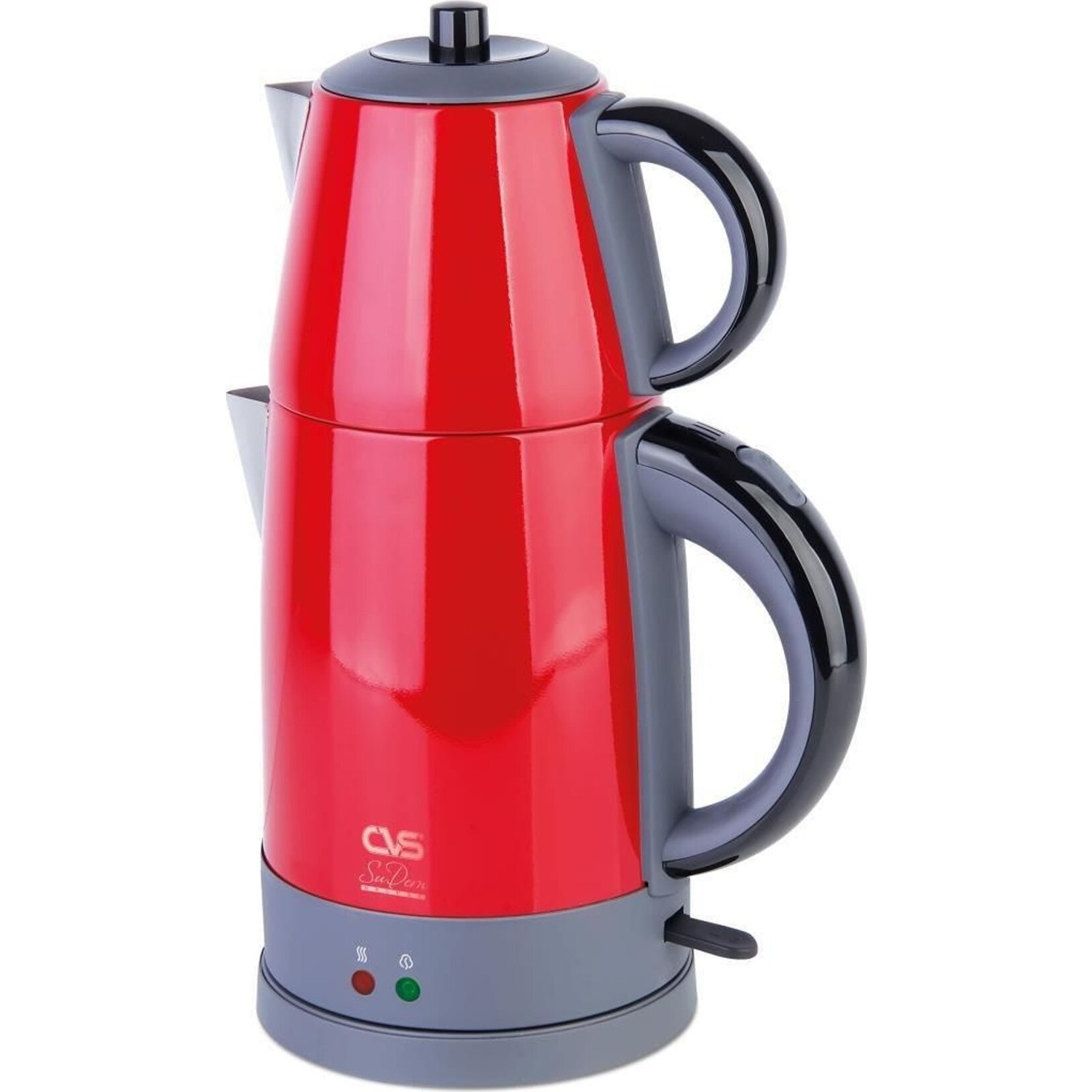 Cvs DN-1515 Sudem Deluxe Çelik Çay Makinesi Kırmızı