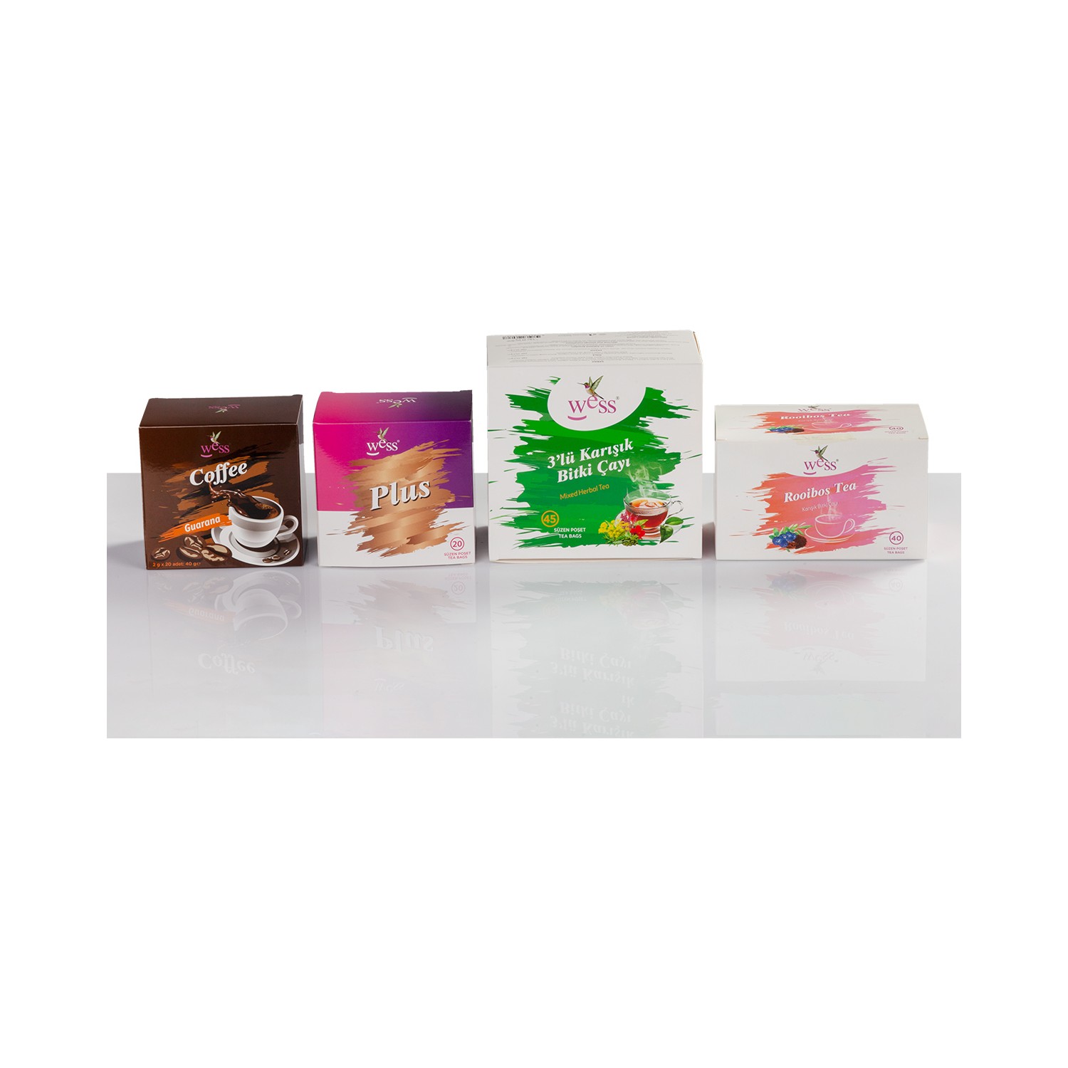 Wess 3 Lü Çay+Kahve+Roibos+Plus Fiyatı Taksit Seçenekleri