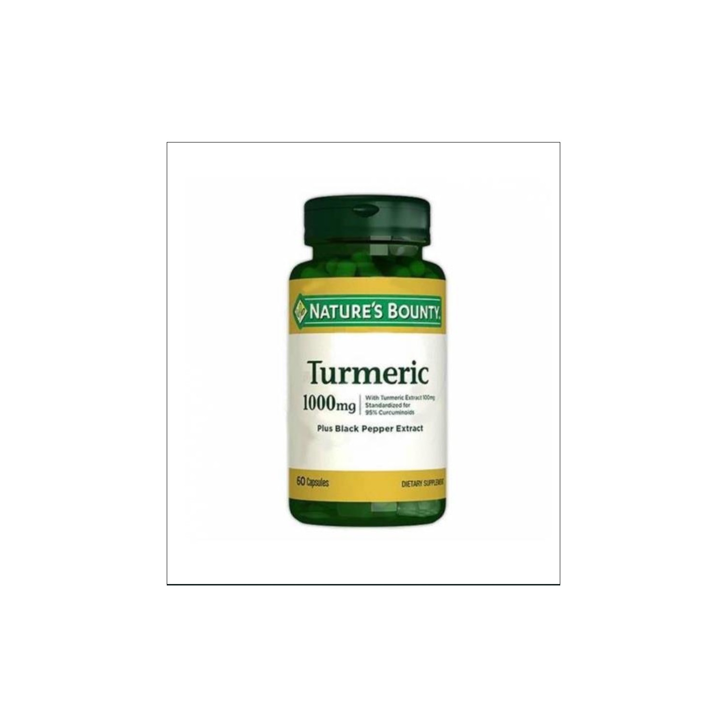 Nature's Bounty Turmeric Curcumin 1000 Mg Plus Black Pepper Fiyatı