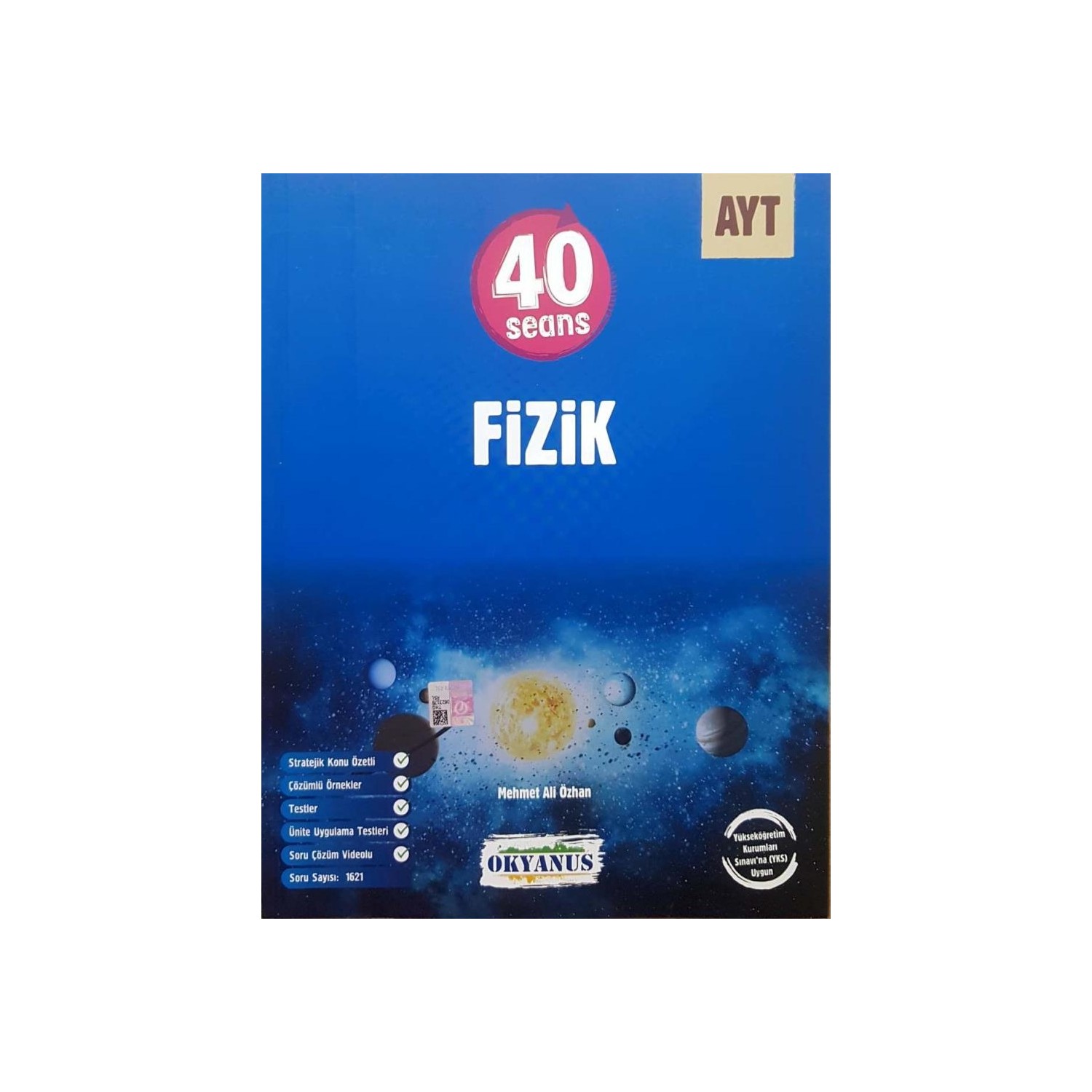 Okyanus Yayınları AYT 40 Seans Fizik Kitabı Ve Fiyatı