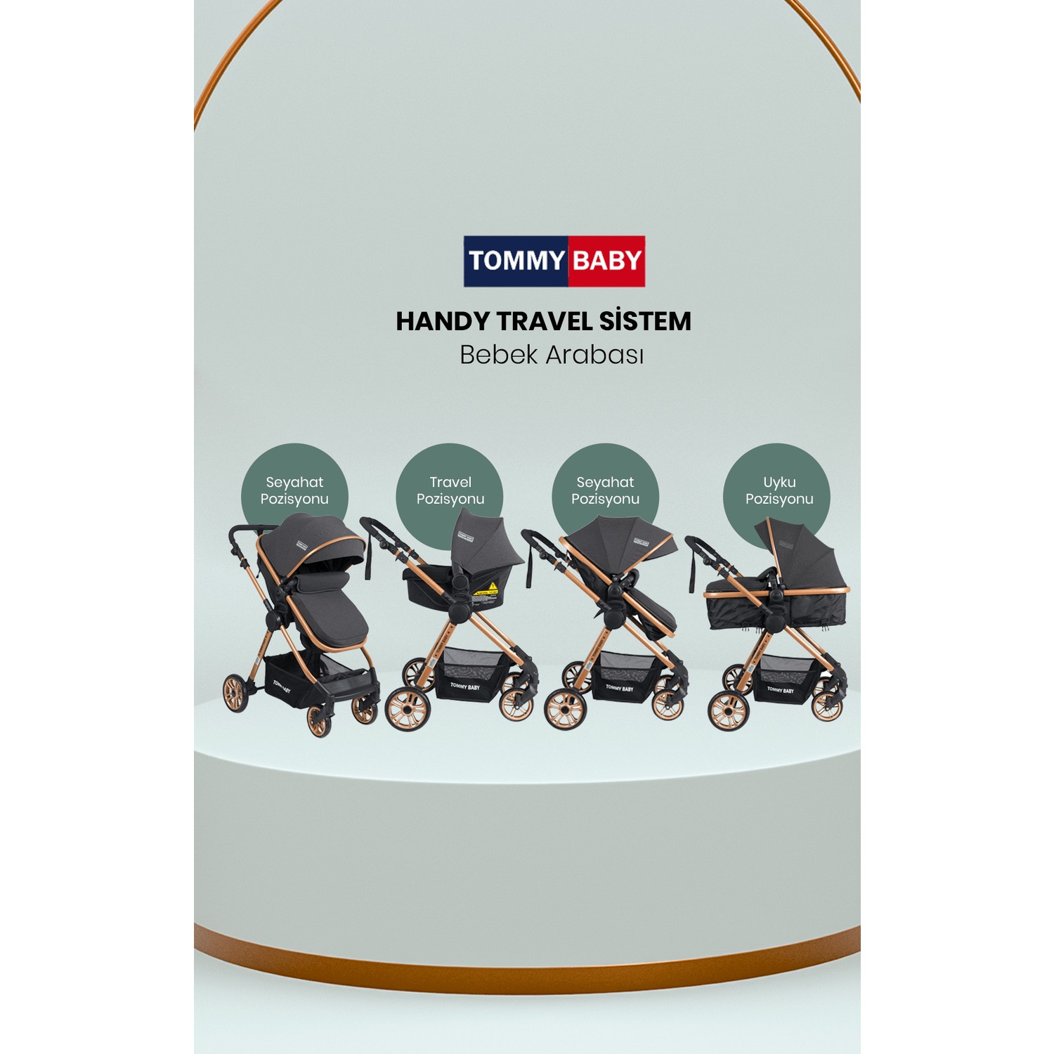 Tommybaby Handytravel Seyahat Sistem Bebek Arabası Fiyatı