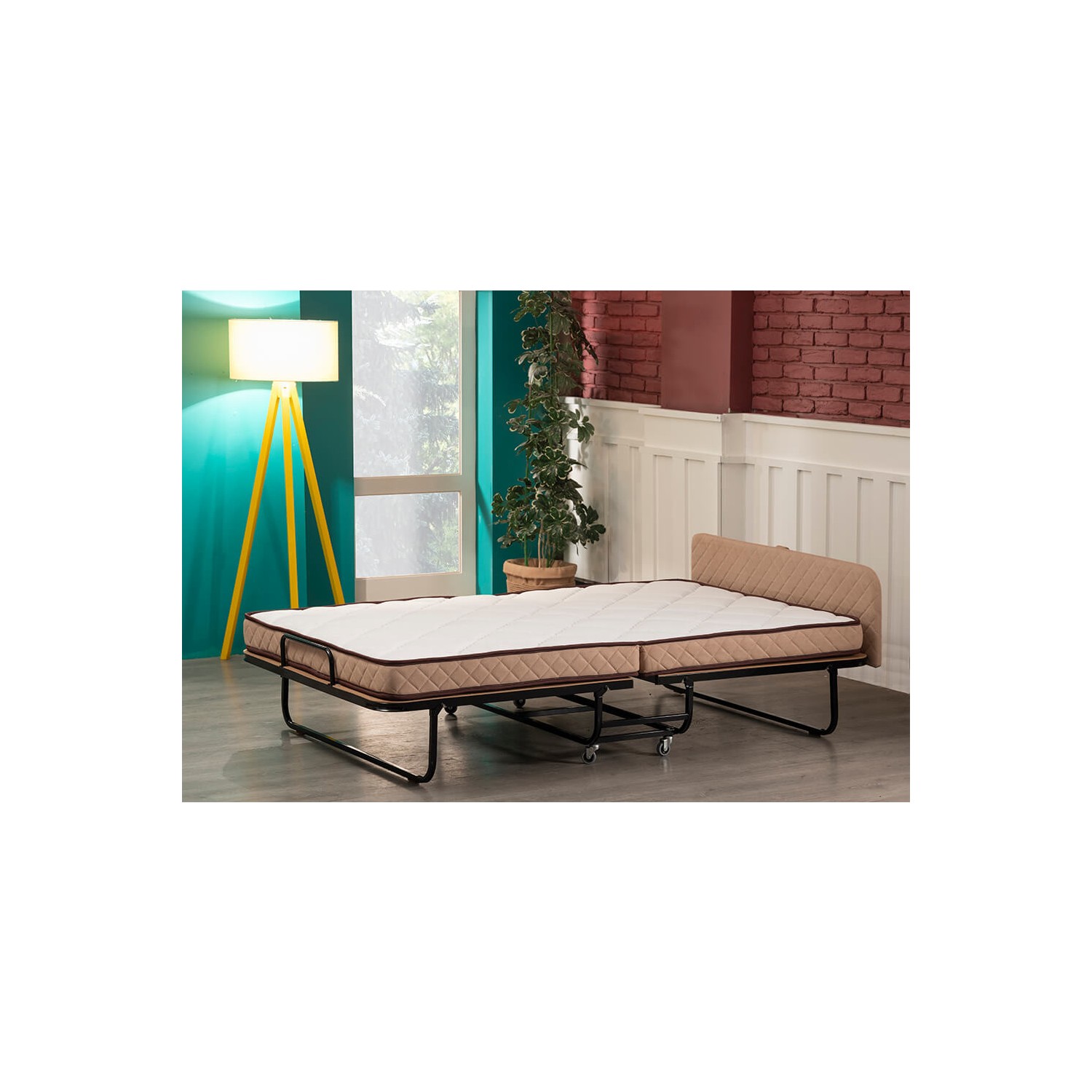 Niron Supreme Çift Kişilik Lüks Katlanır Yatak ve Karyola Niron Supreme Çift Kişilik Lüks Katlanır Yatak ve Karyola