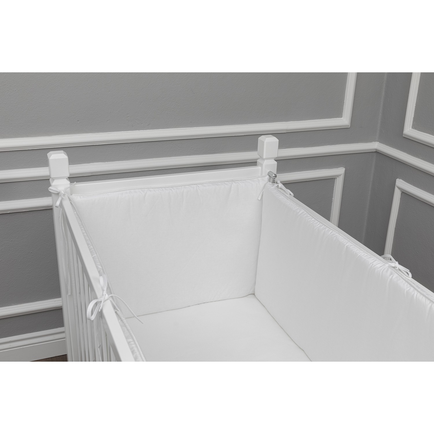 Maya Baby Basic Yan Koruma Seti 3 Parça 80 x 130 cm Beyaz Maya Baby Basic Yan Koruma Seti 3 Parça 80 x 130 cm Beyaz