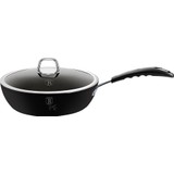 Tivoli By Berlingerhaus Black Professional Line 24CM Kapaklı Tava Tencere