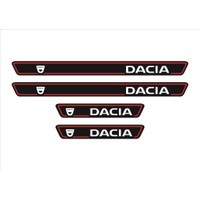 Ömr Dizayn Hediye Dacia Logolu 4'lü Kapı Eşiği Oto Aksesuar