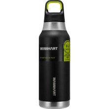 Mannhart by Spigen B213 Sızdırmaz Vakumlu Çift Katmanlı Travel Mug Paslanmaz Çelik Termos 500 ml Hot 6h / Cold 24h Black - AHP00350