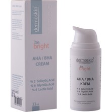 Dermoskin Yüz Temizleme Köpüğü 200 ml +  Be Bright Aha/bha Krem 33 ml  2'li