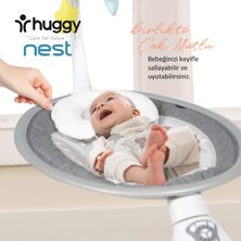 Huggy Nest Otomatik Sallanabilir Kumandalı Müzikli Anakucağı