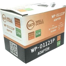 Wellpower Dc 3V-12V 1AMPER Voltaj Ayarlanabilir Adaptör WP-01123P