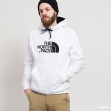 The North Face M Drew Peak Pullover Hoodıe - Eu Beyaz Erkek Sweatshirt NF00AHJYLA91