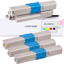 İnkwell Oki C531DN-C531 Uyumlu Muadil Toner 4 Renk 3.500 Baskı Kapasiteli