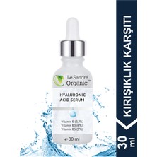 Le Sandre Organics Hyaluronik Asit Aydınlatıcı ve Serumu 30 ml