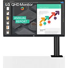 LG 27QN880-B 27'' 75Hz 5ms (HDMI+Display) QHD IPS Monitör