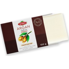 Otacı Argan Sabun 100 g Organik Argan Yağı ile Cilde Derinlemesine Nemlendirme Sağlar