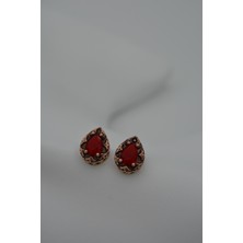 Stoneage Kadın Yakut Taşlı Damla Küpe